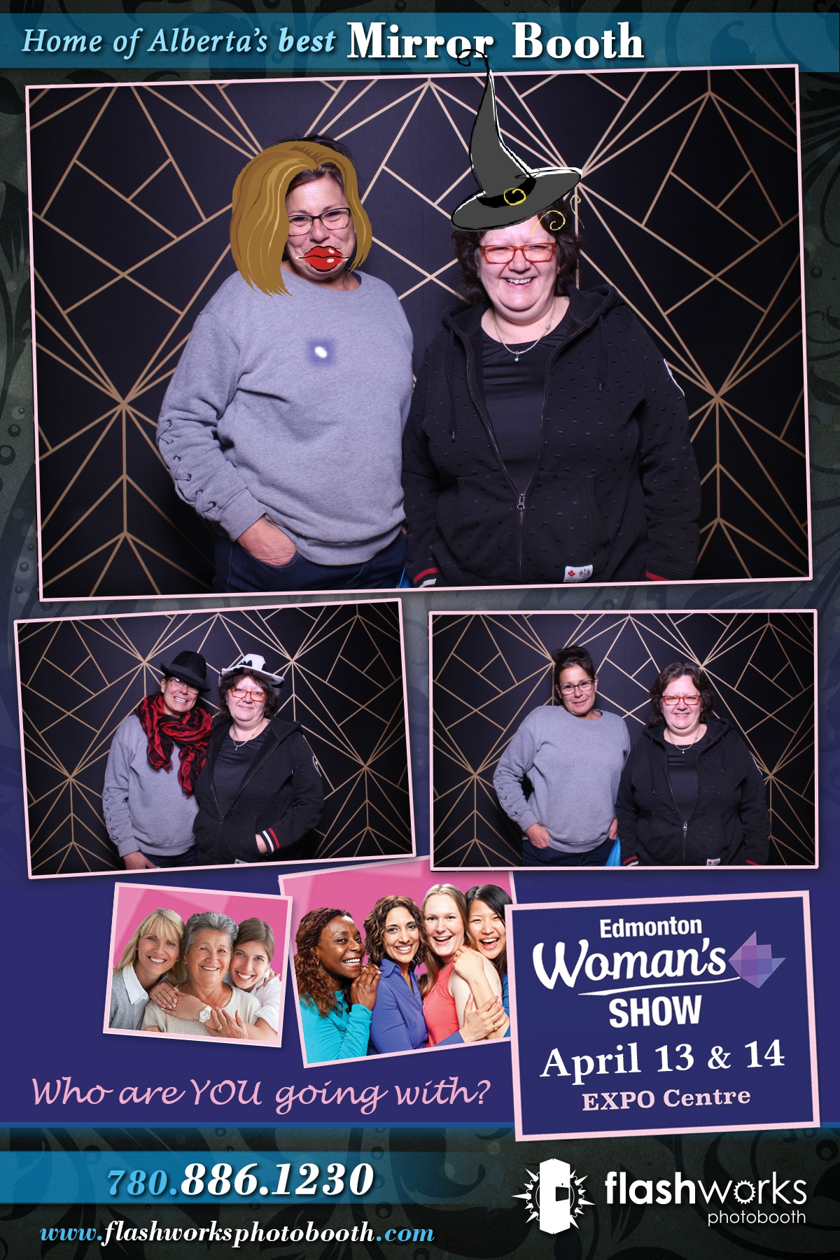 Spring Edmonton Woman's Show 2019 | View more photos from the event at gallery.flashworksphotobooth.com/u/FlashworksPhotoboothInc/Spring-Edmonton-Womans-Show-2019
